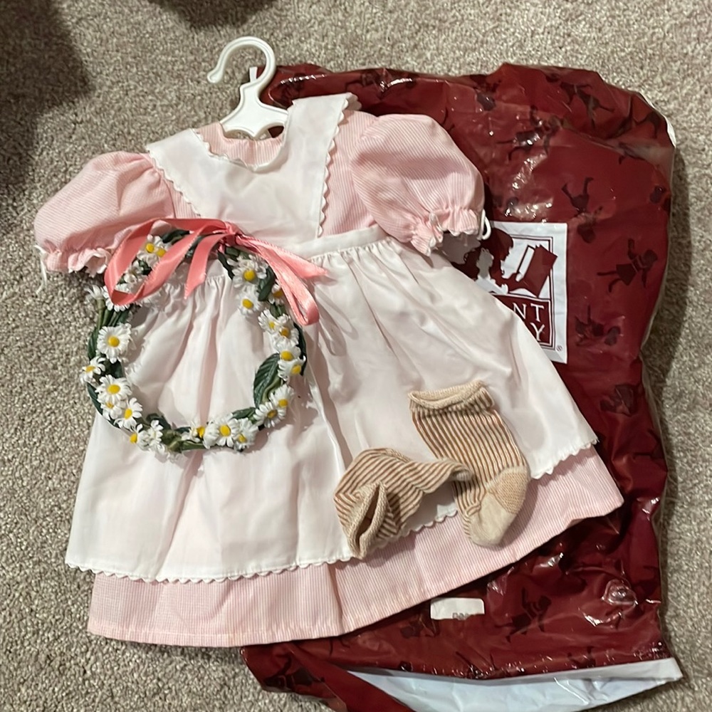 American girl Kirsten’s birthday outfit